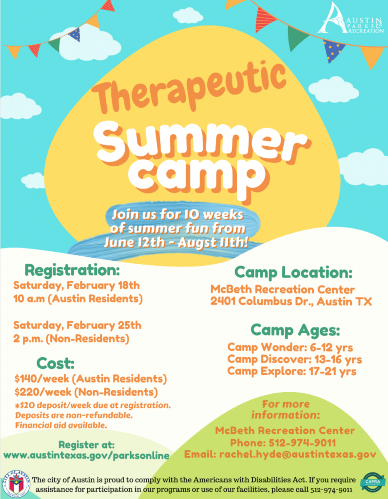 Summer Camps AustinTexas.gov